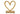CUORE DORATO TRE MISURE