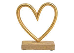 CUORE DORATO TRE MISURE